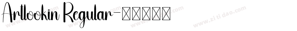 Artlookin Regular字体转换